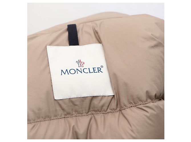 Moncler Fader Goose Down Lightweight Jacket Padding Brown - view 19