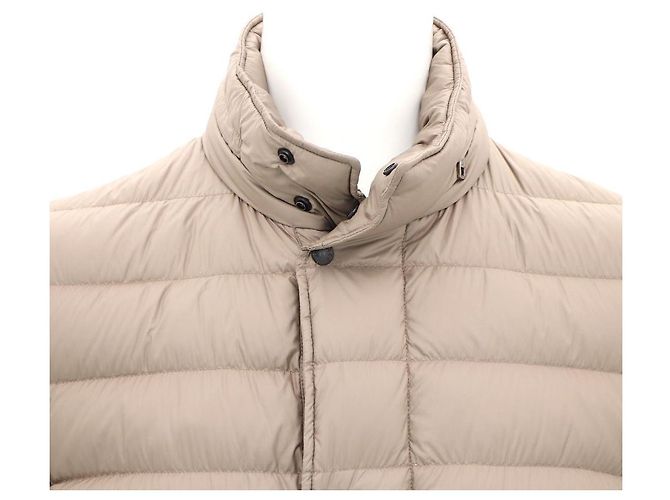 Moncler Fader Goose Down Lightweight Jacket Padding Brown - view 2