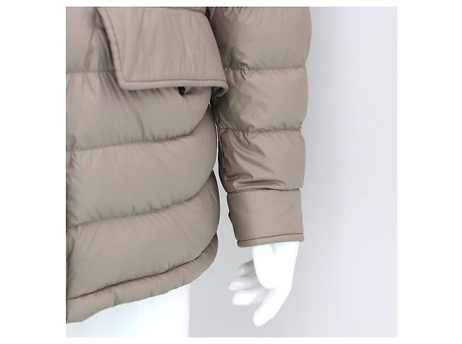 Moncler Fader Goose Down Lightweight Jacket Padding Brown - view 4