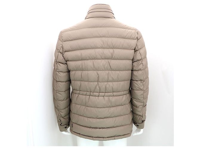 Moncler Fader Goose Down Lightweight Jacket Padding Brown - view 5