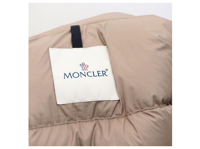 Moncler Fader Goose Down Lightweight Jacket Padding Brown - view 9