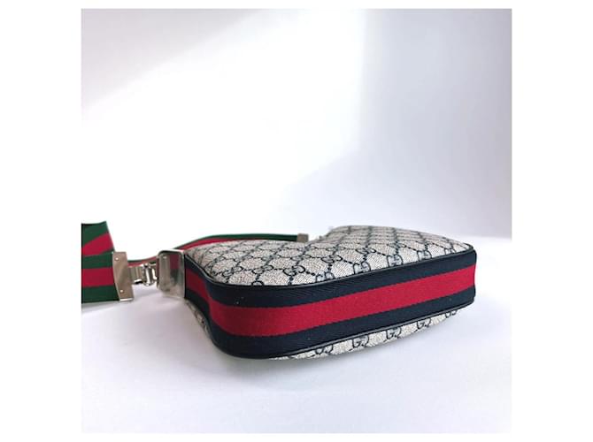 Gucci Borsa a Spalla Attache Small Marrone - vista 15