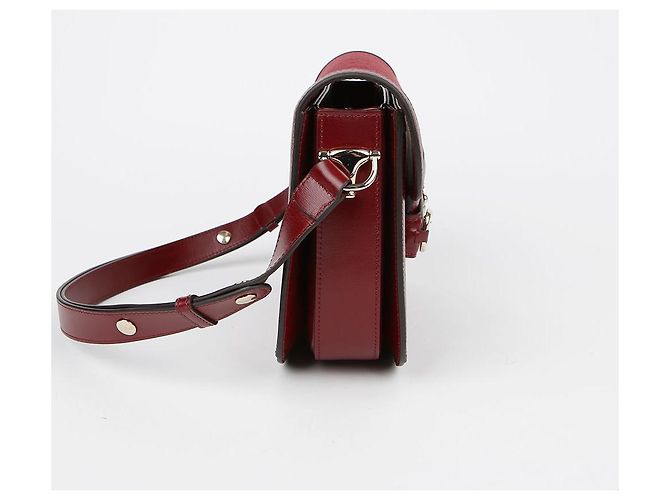 Gucci Borsa a tracolla media Horsebit Rosso - vista 5