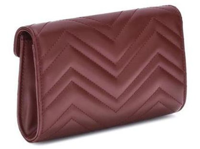 Gucci Portafoglio a catena GG Marmont Multicolore - vista 6