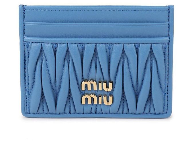 Miu Miu Kartenhalter aus Nappa-Leder - Ansicht 3
