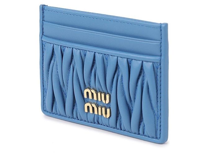Miu Miu Kartenhalter aus Nappa-Leder - Ansicht 4