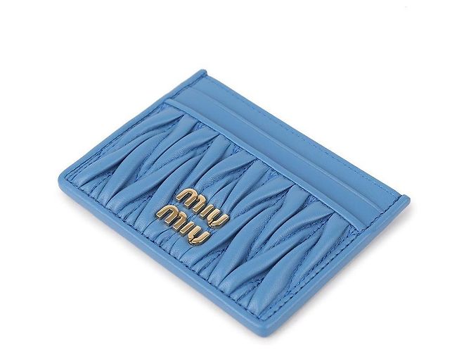 Miu Miu Kartenhalter aus Nappa-Leder - Ansicht 6
