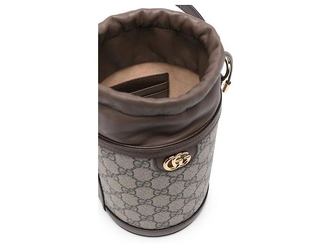 Gucci Opidia Bucket Bag Braun - Ansicht 8