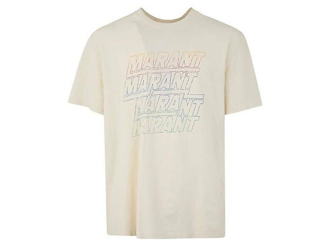 Isabel Marant T-Shirt mit kurzen Ärmeln und Logo - Ansicht 4