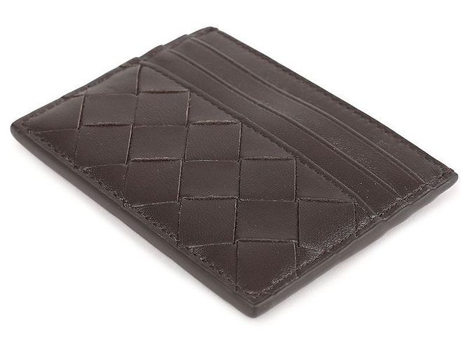 Bottega Veneta Intrecciato Kartenetui Braun - Ansicht 6