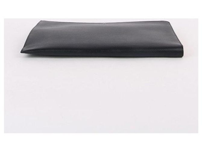 Montblanc Nuova grande pochette in pelle nera Nero - vista 6