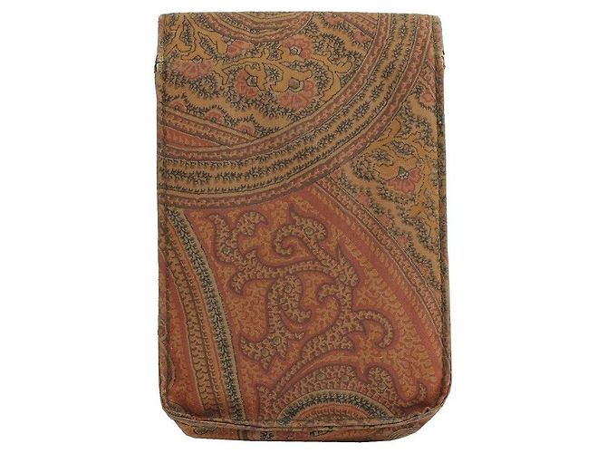 Etro Multi-Use-Case aus Paisley-Stoff Braun - Ansicht 2