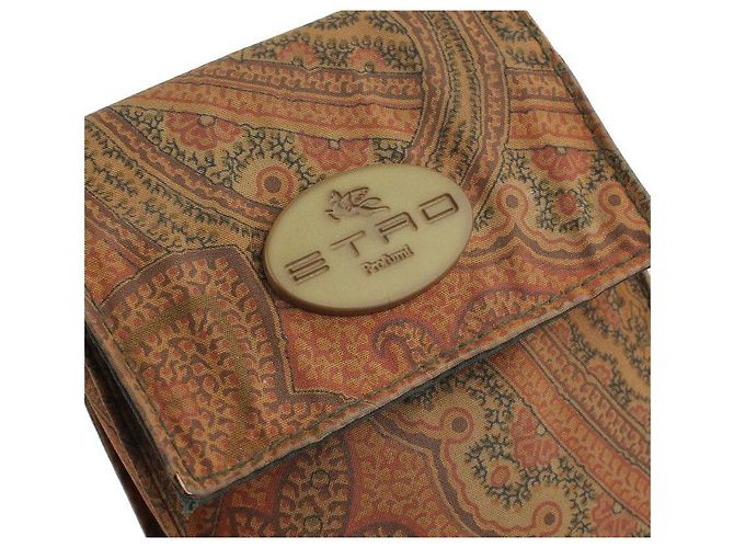 Etro Multi-Use-Case aus Paisley-Stoff Braun - Ansicht 6