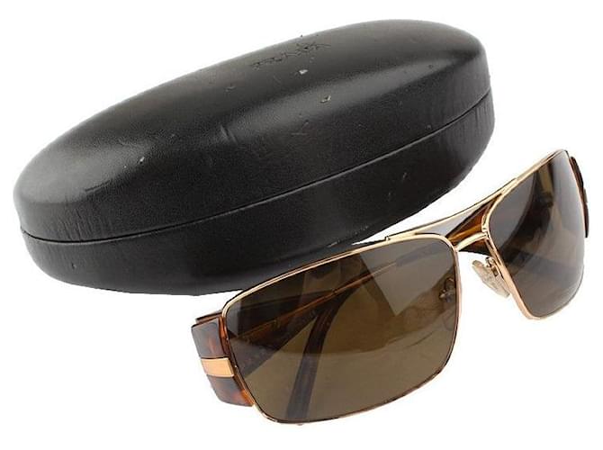 Prada Gafas de sol Goggle Leopardo Verde - vista 5