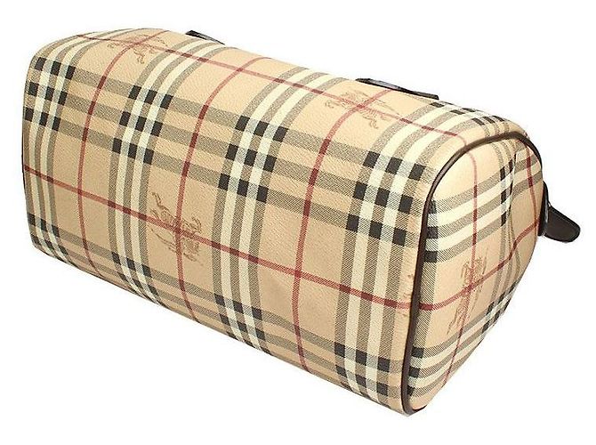 Burberry Borsa Tote Boston Marrone - vista 4