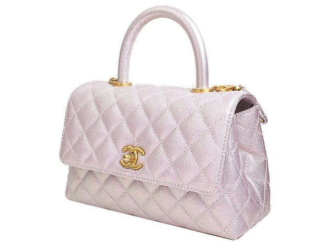 Chanel Piccola borsa a mano e crossbody Coco Handle Perla Arcobaleno Multicolore - vista 2