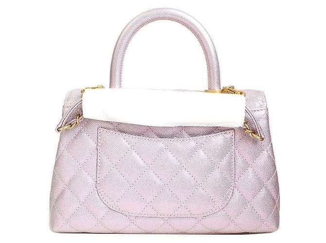 Chanel Piccola borsa a mano e crossbody Coco Handle Perla Arcobaleno Multicolore - vista 3