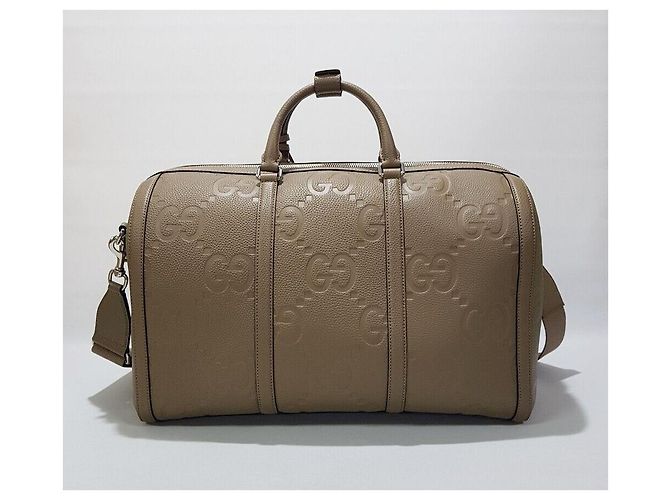 Gucci Borsa da viaggio Jumbo GG Bianco - vista 4