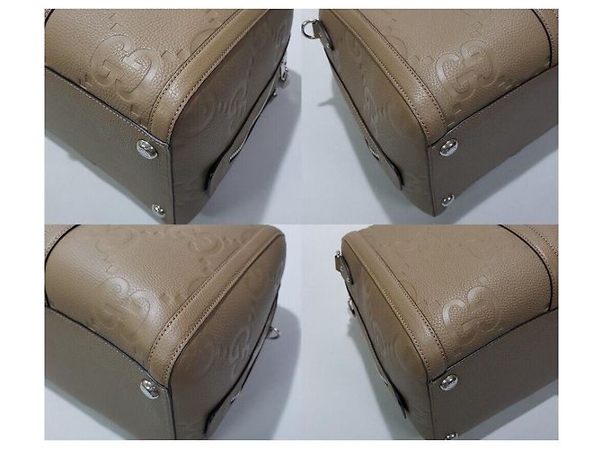 Gucci Borsa da viaggio Jumbo GG Bianco - vista 7