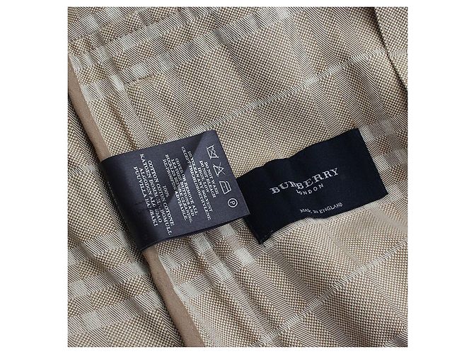 Burberry Abrigo de jacquard beige Castaño - vista 3