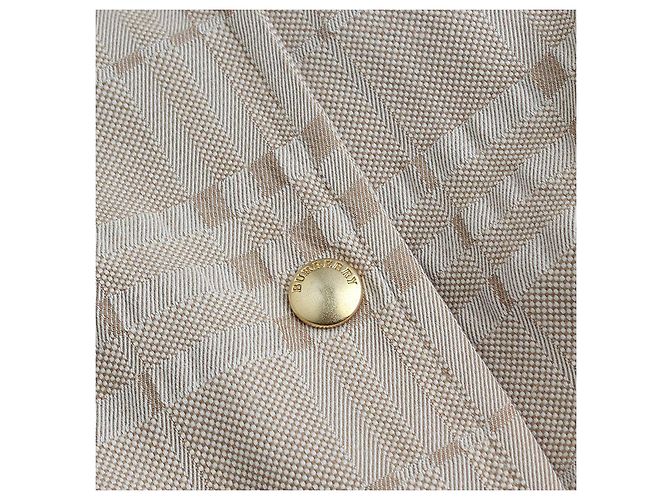 Burberry Abrigo de jacquard beige Castaño - vista 4