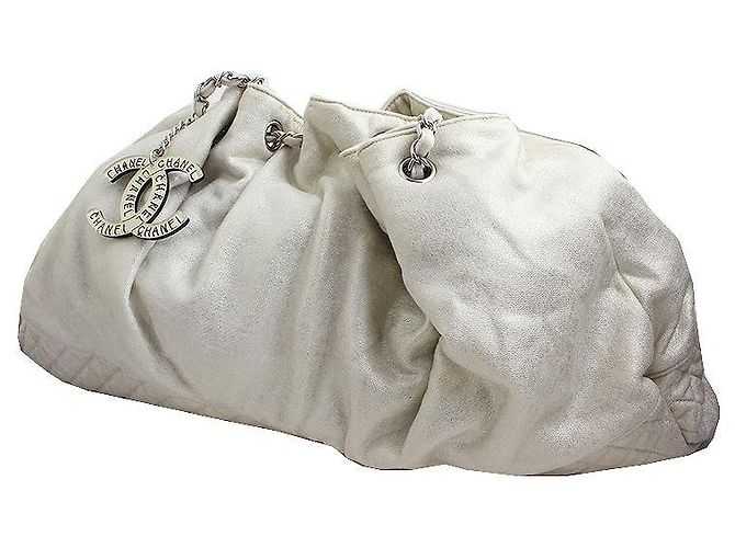 Chanel Borsa a spalla a secchiello con cordoncino n° Giallo - vista 2