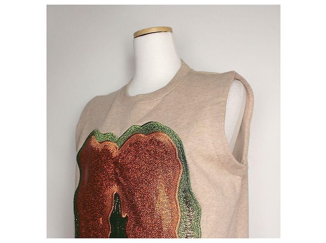 Acne Vestido sin mangas de avena Castaño - vista 4