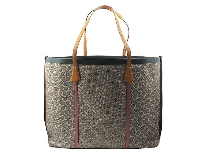 Borsa Shopper Grande Jacquard Tory Burch Multicolore - vista 3