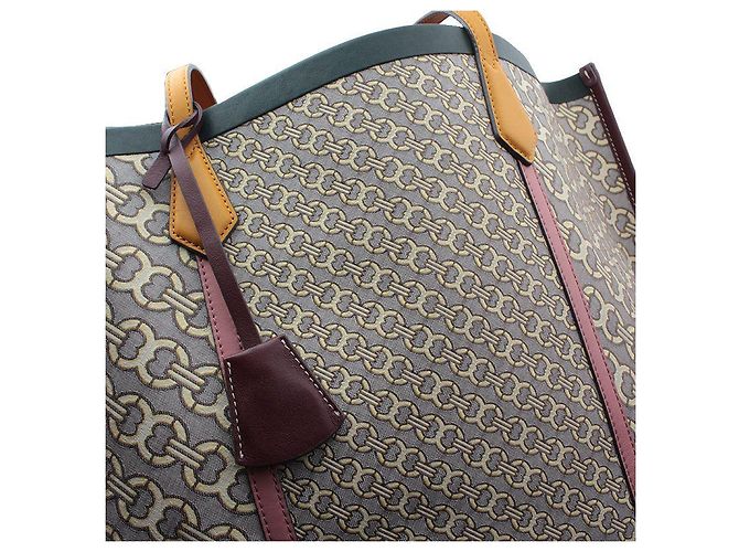 Borsa Shopper Grande Jacquard Tory Burch Multicolore - vista 6