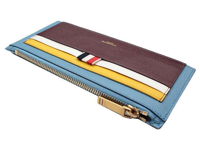 Thom Browne Mehrfarbiges Gippy Langwallet Mehrfarben - Ansicht 3