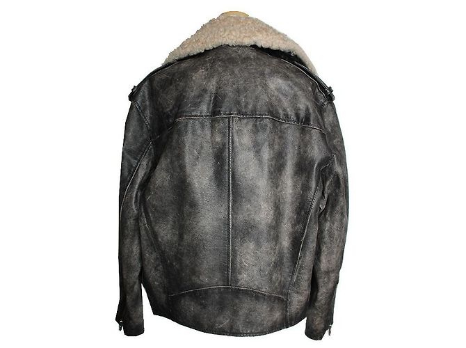 Bikerjacke aus Buffalo-Leder Isabel Marant Étoile Braun - Ansicht 2