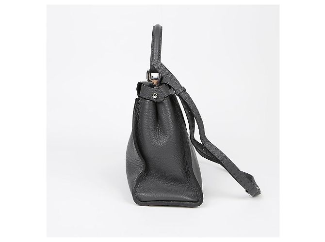 Fendi Borsa a Spalla Peekaboo Medium Tote Marrone - vista 5