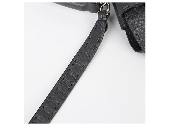 Fendi Borsa a Spalla Peekaboo Medium Tote Marrone - vista 9