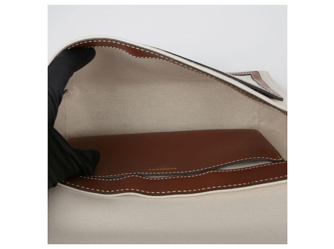 Burberry Bolsa transversal Hosperi Note Marrom - vista 13