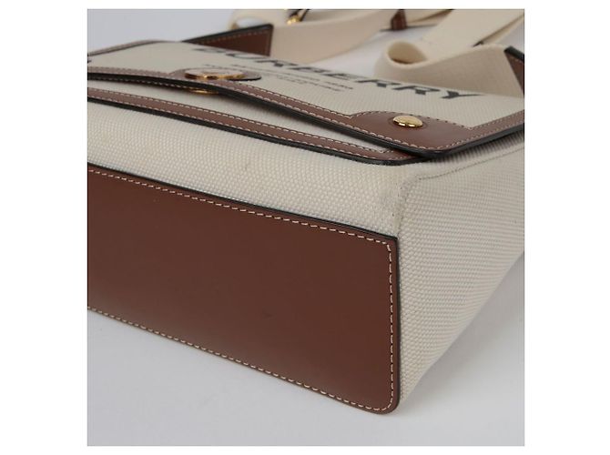 Burberry Bolsa transversal Hosperi Note Marrom - vista 8