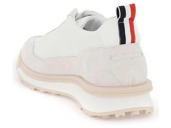 Thom Browne Tech Runner Suede Sneakers - view 5