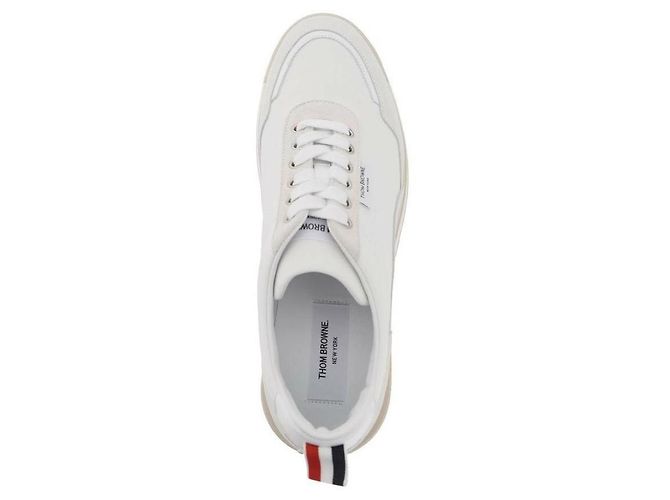 Thom Browne Tech Runner Suede Sneakers - view 6