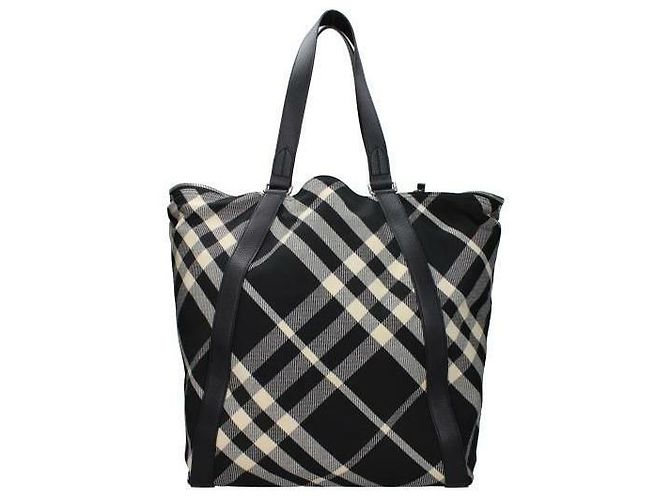 Burberry Borsa tote Large Field Multicolore - vista 6