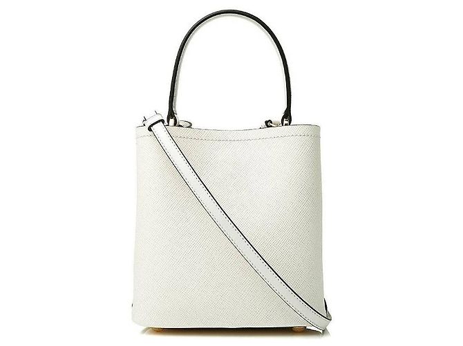 Prada Borsa Pannier Saffiano OOO Multicolore - vista 6