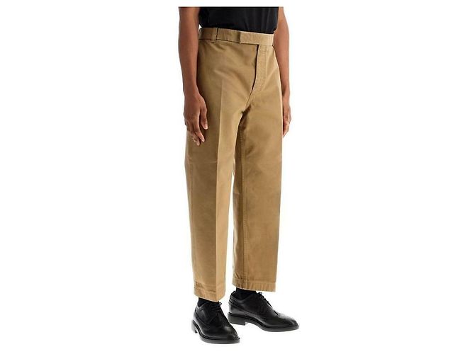 Thom Browne Pantalones utilitarios de sarga de algodón Multicolor - vista 7