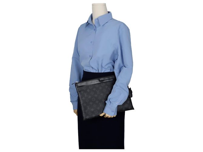 Louis Vuitton Pochette Apollo Clutch Schwarz - Ansicht 15
