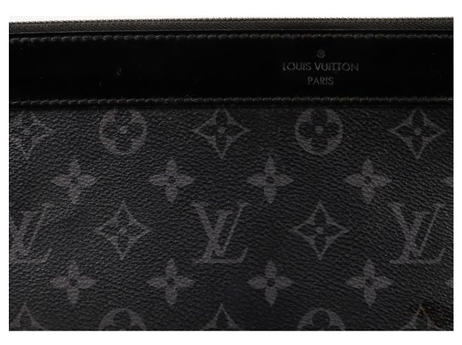 Louis Vuitton Pochette Apollo Clutch Schwarz - Ansicht 2
