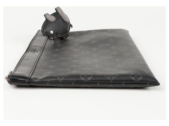 Louis Vuitton Pochette Apollo Clutch Schwarz - Ansicht 7