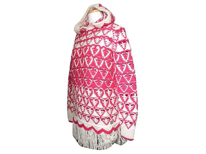 Chanel Hoodie aus Kaschmir-Seide Pink - Ansicht 2