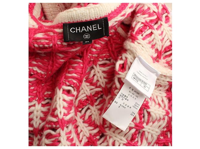 Chanel Hoodie aus Kaschmir-Seide Pink - Ansicht 4