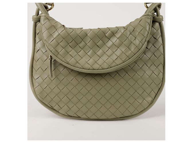 Bottega Veneta Borsa a Spalla Gemelli Media Marrone - vista 2