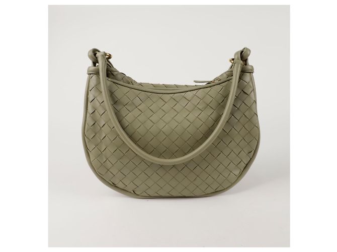Bottega Veneta Borsa a Spalla Gemelli Media Marrone - vista 3