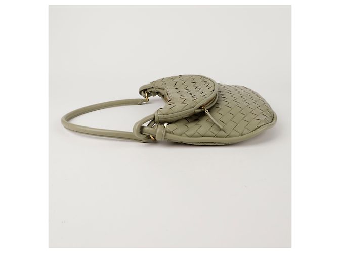 Bottega Veneta Borsa a Spalla Gemelli Media Marrone - vista 7