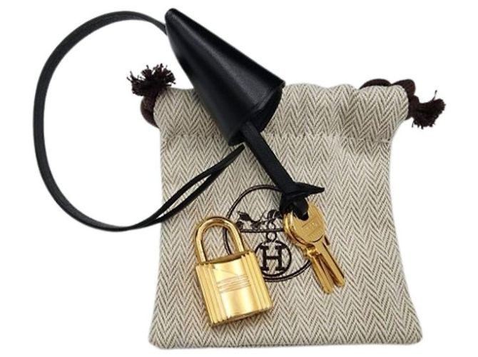 Hermès Set completo Herbag in tela nera con hardware dorato Argento - vista 15