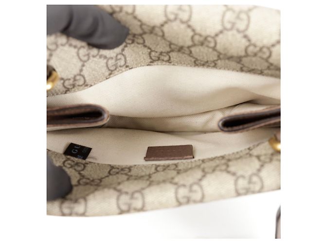 Gucci Borsa a tracolla piccola Neo Marrone - vista 10